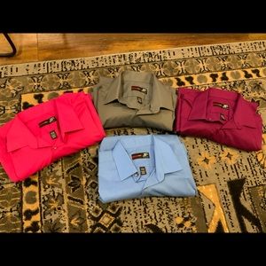 BUNDLE! 4 men’s size large J Ferrar men’s shirts..slim fit